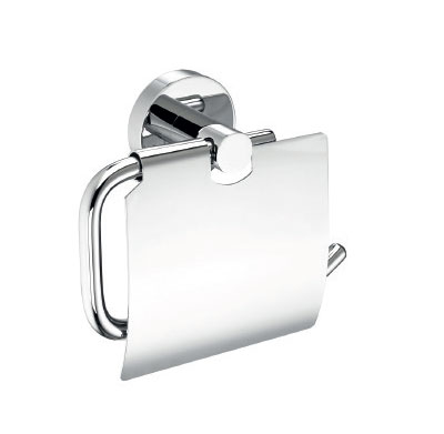 toilet paper holder with lid